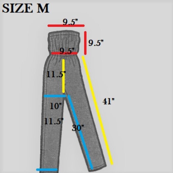 Strapless Smocked Flared Wide Leg Jumpsuit -  Size M Size L - NEW ! - Picture 4 of 10